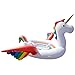 Pretty Peacock Island - Gigantic Inflatable 6-Adult Party Lake Float