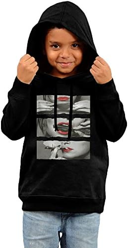 Blunt Roll Red Lips Fashion Toddler Hoodie Tops