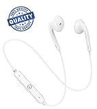 HAIDE Bluetooth Headphones, Wireless Headphones Headsets Earphones, Bluetooth Earbuds with Microphone for iPhone X/8/7/6, Galaxy S9/S8/S7/Google Pixel/Compatible with All Android & ISO