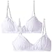 Hanes Girls 2 Pack Scoopneck Bralette Removable Foam Pads Bra - H136