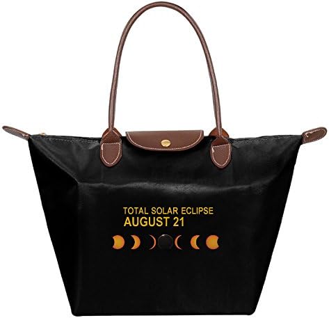 Total Solar Eclipse 2 Women's Fashion Nylon Folding Dumpling Bag