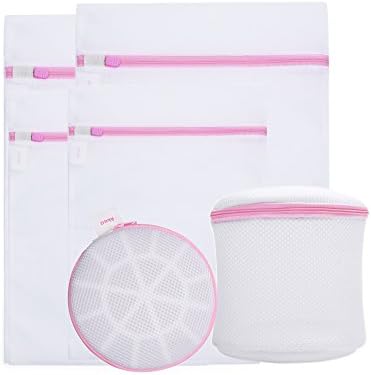 Mesh Laundry Bags Intimate Wash Bag Set of 6 , Washing for Blouse, Hosiery, Stocking, Underwear, Bra and Lingerie, Travel Laundry Bag by Akea