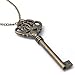 U2U Jewelry Alloy Vintage Charm Steampunk Key,Sweater Chain, Necklace Pendant 0238-2 Chains