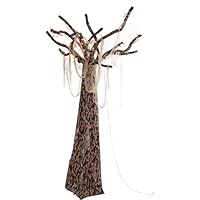 Haunted Hill Farm 8.5-Ft. Orgone The Ghost Tree | Prelit Indoor or Covered Outdoor Halloween Decoration | Plug-in | Festive Holiday Decor | HHTREE-5L Haunted Hill Farm 8.5-Ft. Orgone The Ghost Tree | Prelit Indoor or Covered Outdoor Halloween Decoration | Plug-in | Festive Holiday Decor | HHTREE-5L