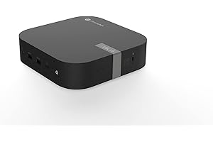ASUS Chromebox 5 with Intel® Celeron 7305 Processor, 4GB Memory, M.2 128G NVMe SSD, Dual HDMI, one DP, Gigabit LAN, WiFi 6E, Thunderbolt ™ 4, Chrome OS, VESA Mount,BLACK