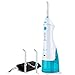 Water Flosser Cordless QQcute Oral Irrigator- Rechargeable with 3-Modes,2 Interchangeable Jet Tips, Travel Bag