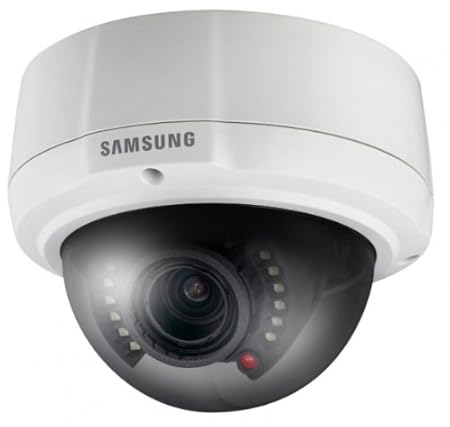 Samsung SCV2081RP Kamera Dome Outdoor vandalensicher, W5, 600TVL, IR, ICR, 2.8 – 10 mm, IP66, IK10, weiß