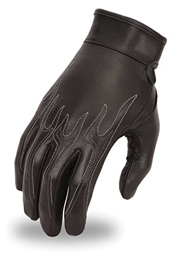 First Manufacturing Women's Palm Driving Gloves (Black, XXX-Large)