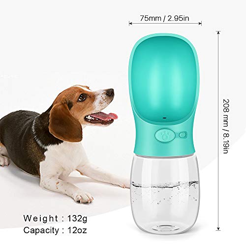 QQPETS Dog Water Bottle Leak Proof Portable Travel Drink Cup with Bowl Dispenser for Pet Outdoor Walking Hiking… - Image 5