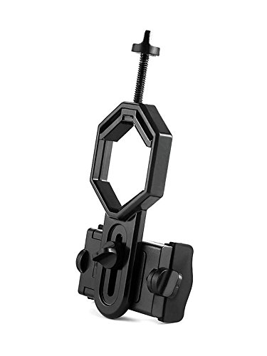 Universal Phone Spotting Scope Adapter Mount Compatible with Binoculars Monocular Spotting Scopes Telescopes and Microscopes #81054