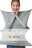 Smallshow Women's Maternity Nursing Tops Modal Comfy Long Sleeve Breastfeeding Clothes