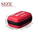Edoking Compact Survival Kit, Camping Tools SOS, Multi Functional Pocket Tool, Including Flashlight, Wire Saw, Fire Starter, Emergency Whistle, Knife in Sturdy Soft Case