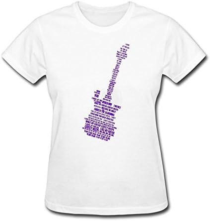 Hihi Prince While My Guitar Gently Weeps Purple Guitar Tee Shirt