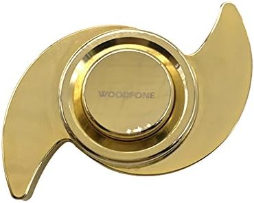 Hand Spinner WOODFONE Fidget Spinner Toys for Adults EDC ADHD Focus Ultra Durable High Speed 3-5 Min Smooth Spin Pure Copper Body (Big)