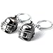 Do4U Game Playerunknown's Battlegrounds Cosplay Costumes Special Forces Helmet Keychain PUBG Logo Metal PUBG Logo Metal Level 3 Helmet 3D Pendant PUBG Keychain Charm Souvenir Gifts (Helmet)