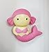 Kutzi Mutzi's Jumbo Squishy Kawaii Cream Scented Squishies Slow Rising Decompression Squeeze Toys Children Simulation Cute Mermaid Toy (Pink\Purple) (pink)