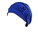 Ever Fairy 3 Colors Pack Chemo Cancer Head Scarf Hat Cap Ethnic Cloth Print Turban Headwear Women Stretch Flower Muslim Headscarf (3 Colors Back-A)