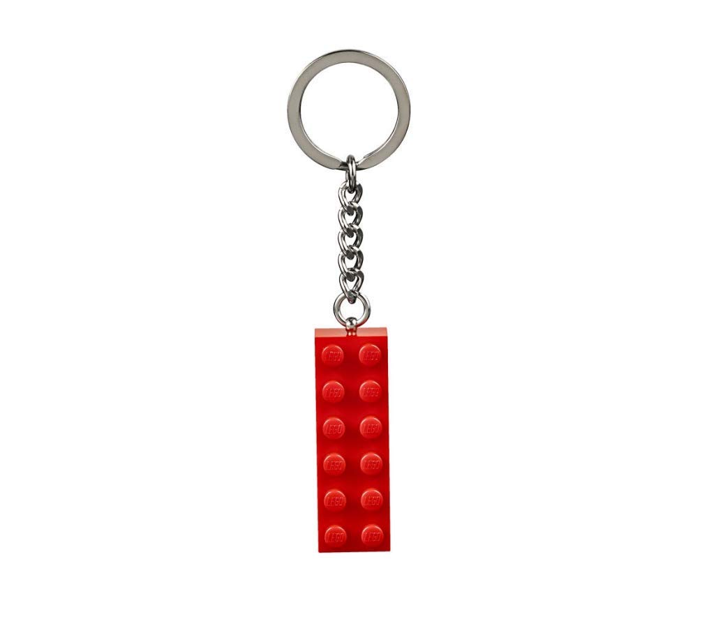 LEGO 853960 2X 6 Key Ring Red