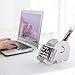 COOLBROS Wood Elephant Pencil Holder With Phone Holder Desk Organizer Desktop Pen Pencil Mobile Phone Bracket Stand Storage Pot Holder Container Stationery Box Organizer