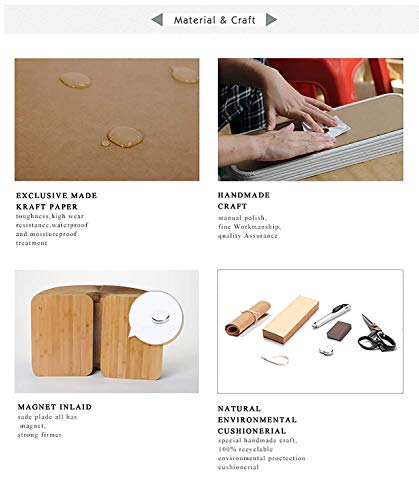 AlienTech Home Furniture Softeating Modern Design Accordin Folding Paper Stool Sofa Chair Kraft Paper Relaxing Foot Stool-Fashion Paper Design, Ideal for School, Kitchen,Living & Dining Room - Thumbnail 3