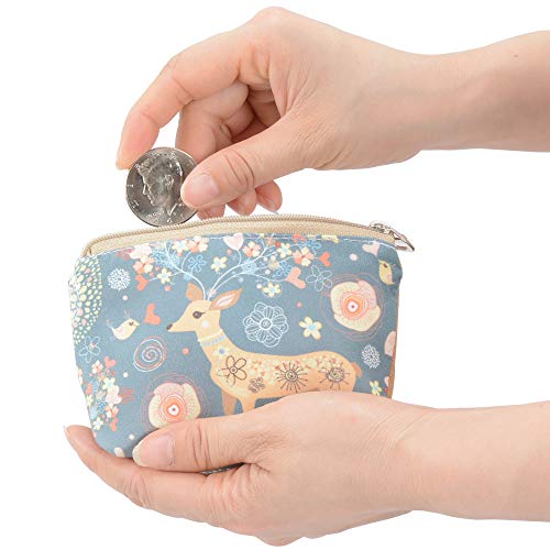 Women and Girls Cute Fashion Coin Purse Wallet Bag Change Pouch Key Holder