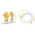 Medela Hands-Free Collection Cups, Compatible with Freestyle Flex, Pump in Style with MaxFlow & Replacement Tubing, Compatible with New Pump in Style Maxflow Breast Pump