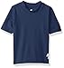 The Children's Place Toddler Boys His Li'l Short Sleeve Rashguard Swim Shirt, Captain Navy, 3T