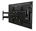 Mount-It! Heavy-Duty TV Wall Mount Bracket with Full Motion Articulating Dual Arms Swivel Corner Bracket for 42 to 70 inch Screen LCD OLED Plasma 4K Flat Panels, 220 Lbs Capacity