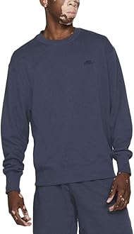 nike sportswear men's classic fleece crew