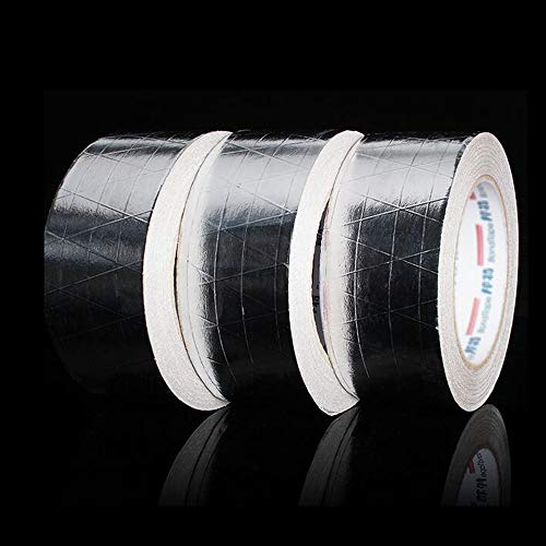 Westspark Fiber-Glass Reinforced Aluminum foil Tape, 2 inch 82ft Professional Grade Adhesive Silver Duct Tape Roll for Pipe Sealing, HVAC, Metal Repair, Patching Hot Cold Air Ducts, Heat Insulation - Thumbnail 6