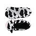 GLENMEARL Slipper Socks for Women, 2 Pair Slipper Socks with Grips for Woman, Non Slip Soft Sole Winter Bedroom Cozy Sock Indoor Home Slippers (Cow 7.5-9.5, Adult, Women, 7.5, Numeric Range, US Footwear Size System, 9.5, Medium)