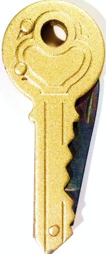 HFT Key Shaped Pocket Knife, 2'' Long