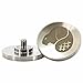 Stainless Steel Fidget Spinner Cap EDC Metal Center Button Upgrade for 608 and R188 Bearings by Bever Products