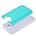 for Samsung Galaxy J7 (2015 Version) Case, LK [Shock Absorption] Drop Protection Hybrid Armor Defender Protective Case Cover (Teal)