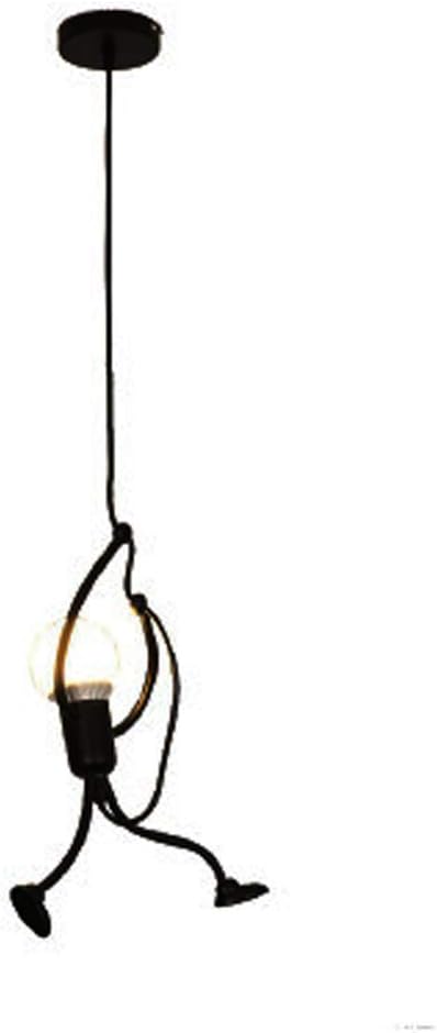 Modern Hanging Lamp Lovely Light Creative Iron 1 Person Design Hanging Lamp Cartoon Elegant Kids Children Bedroom Bedside Living Room Balcony Penthouse Studio Cute Chandelier, E27