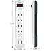 4-Outlet Surge Protector Power Strip (1 Pack)