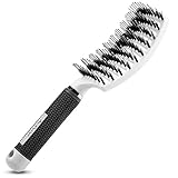 ACEVIVI Hair Styling Brush Vented Detangling Thick Hair Curv Brush For Faster Blow Dryer Drying And Hair Oil Distribution