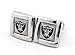 Aminco NFL Logo Square Cufflinks with Gift Box Set