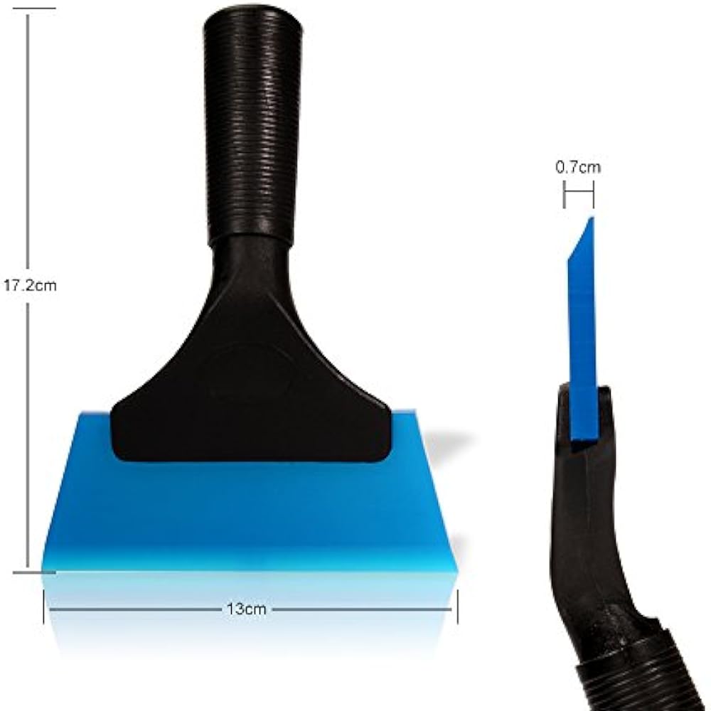 11 5 Inch Silicone Rubber Squeegee For Glass, Mirror, Shower, Auto, Car