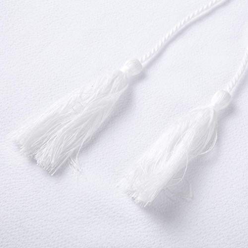 Misaky Women 's Fashion Casual Bell Sleeve Loose Tassel Loose Tops T-Shirt Blouse (White , Large)