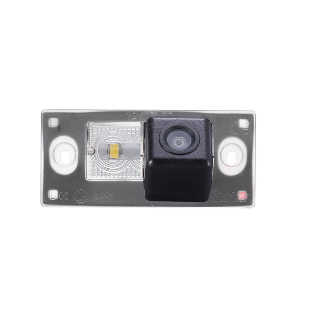 HD 170 Wide Angle Rear View Reverse License Plate Light Backup Camera Compatible with Audi A4 B5 S4 8D2 8D5 RS4 avant Quattro Kombi/Limousine/S5 B5/A3 S3/8L1 Sportback/Facelift