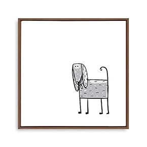 Framed Cartoon Pattern Home Artwork for Children