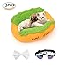 Hot Dog Design Pet Dog Bed,Removable and Washable Pet Mat Dog House