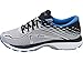 ASICS Men's Mens Gel-Cumulus 19 Athletic Shoe, Grey/Black/Directoire Blue, 11 Medium US