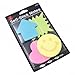 Advantus Self-Stick Notes, Assorted Designs, 50 Sheets per Pad, 4 Pads, Assorted Colors (Z21599)