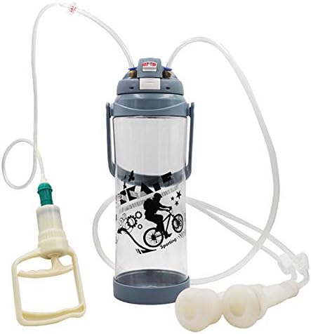 Manual Milking Machine Kit – 3L Portable Double-Head Goat Milker, Hand-Pulled Suction For Sheep & Goats, Transparent Bottle With Scale, Gentle On Teats