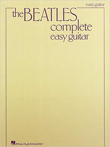 Beatles Electric Guitar Book
 - Amazon Com Beatles Complete Easy Guitar 0073999960822 Beatles The Books