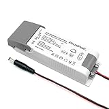 20W Dimmable Transformer, PLUSPOE 12V Magnetic LED