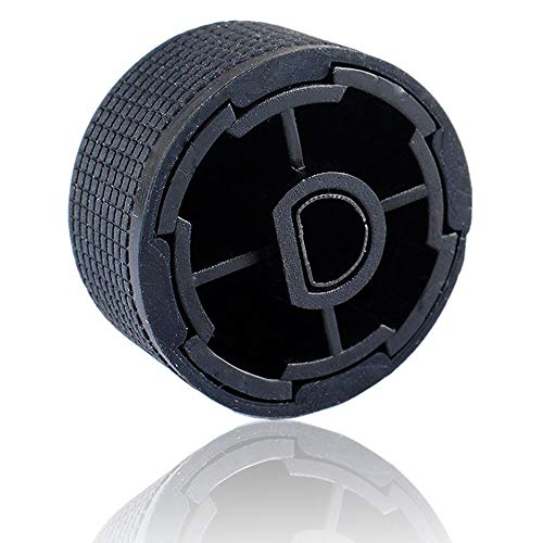 Gekufa Rear Radio Knobs Compatible with 2007-2013 Chevy Tahoe Chevrolet Silverado GMC Acadia Sierra Escalade Buick Enclave Yukon Cadillac-Radio Audio Volume Control Knob Replacements GM 22912547