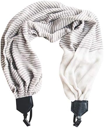 ☀ICE cream Camera Strap,Camera Strap Universal Neck Strap,Fabric of Bohemia Striped Print Scarf Camera Strap for Women